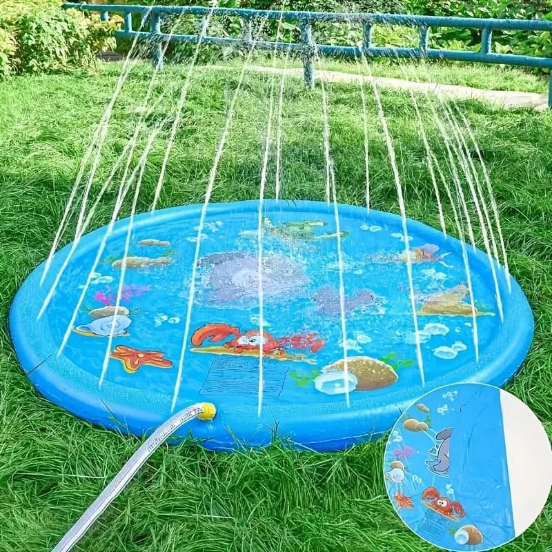 Summer Water Spray Mat for Outdoor Family Enjoyment