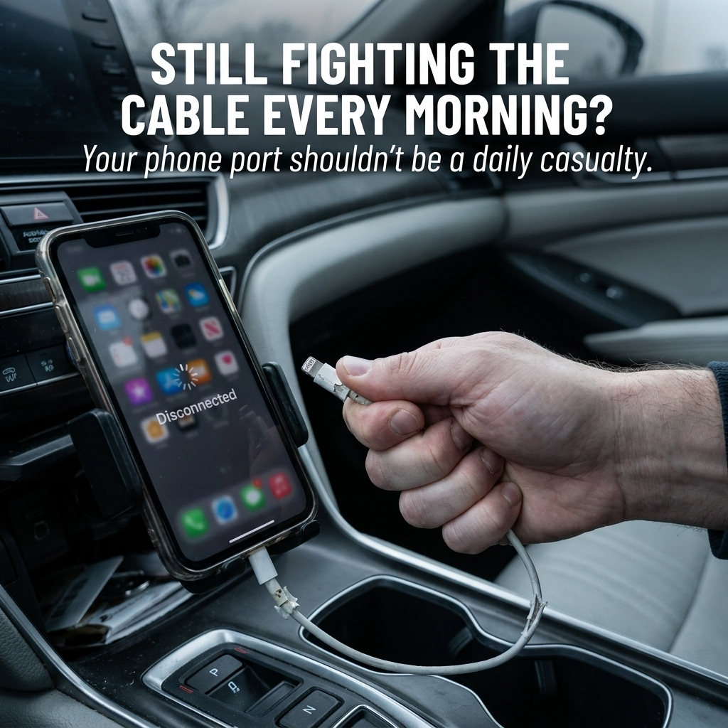 FluxWay™ — Ditch the Cable and Auto-Link Wireless CarPlay & Android Auto
