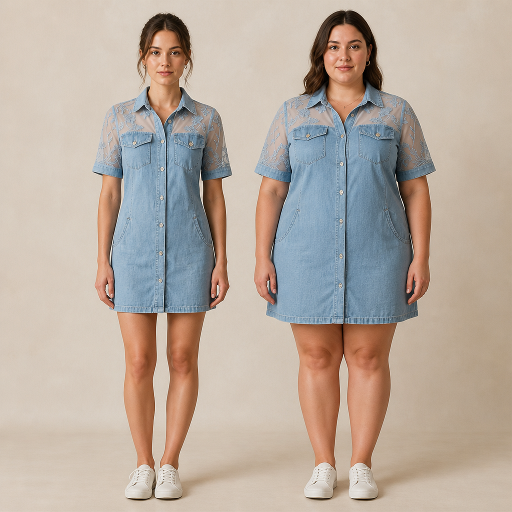 BreezeDenim™ Mini Dress — Effortless Cool Confidence That Turns Heads All Summer Long