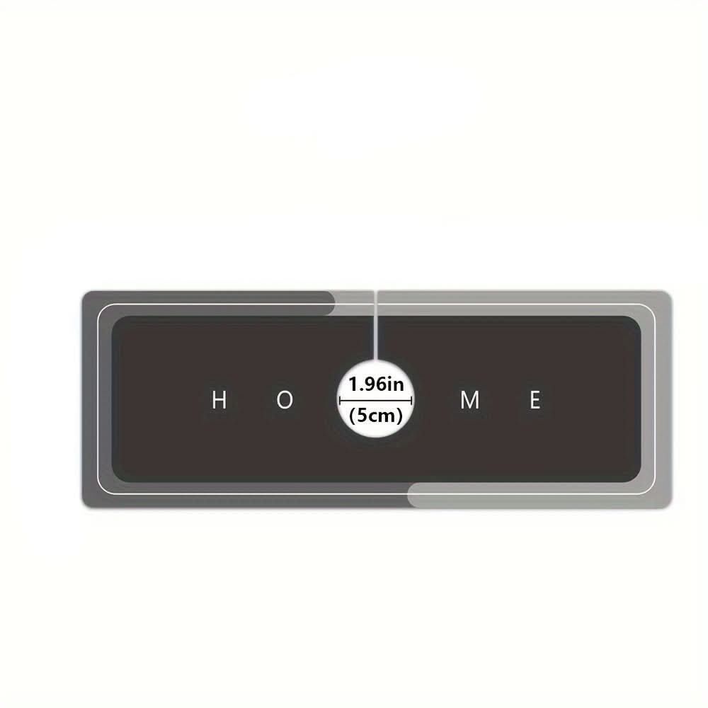 Water-Absorbent Mat for Faucet Splash Protection