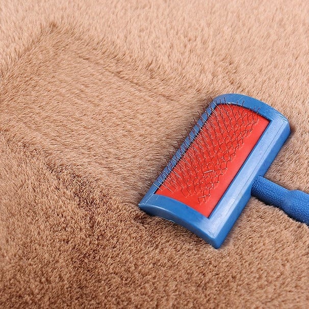 Set of 2 Breathable Non-Slip Soft Plush Car Seat Covers