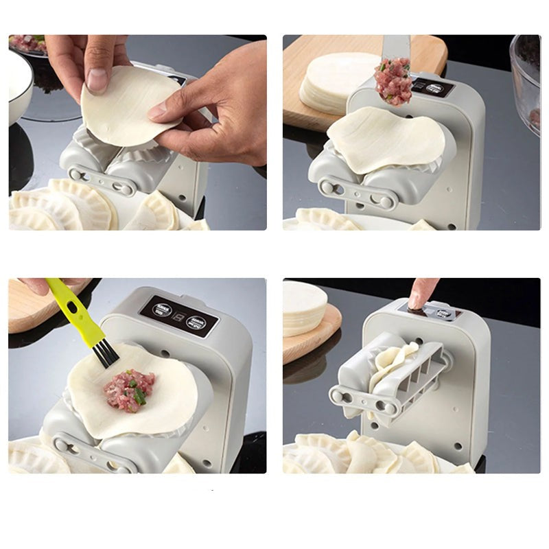 Automatic Dumpling Maker – Creates Ideal Folds with One Button