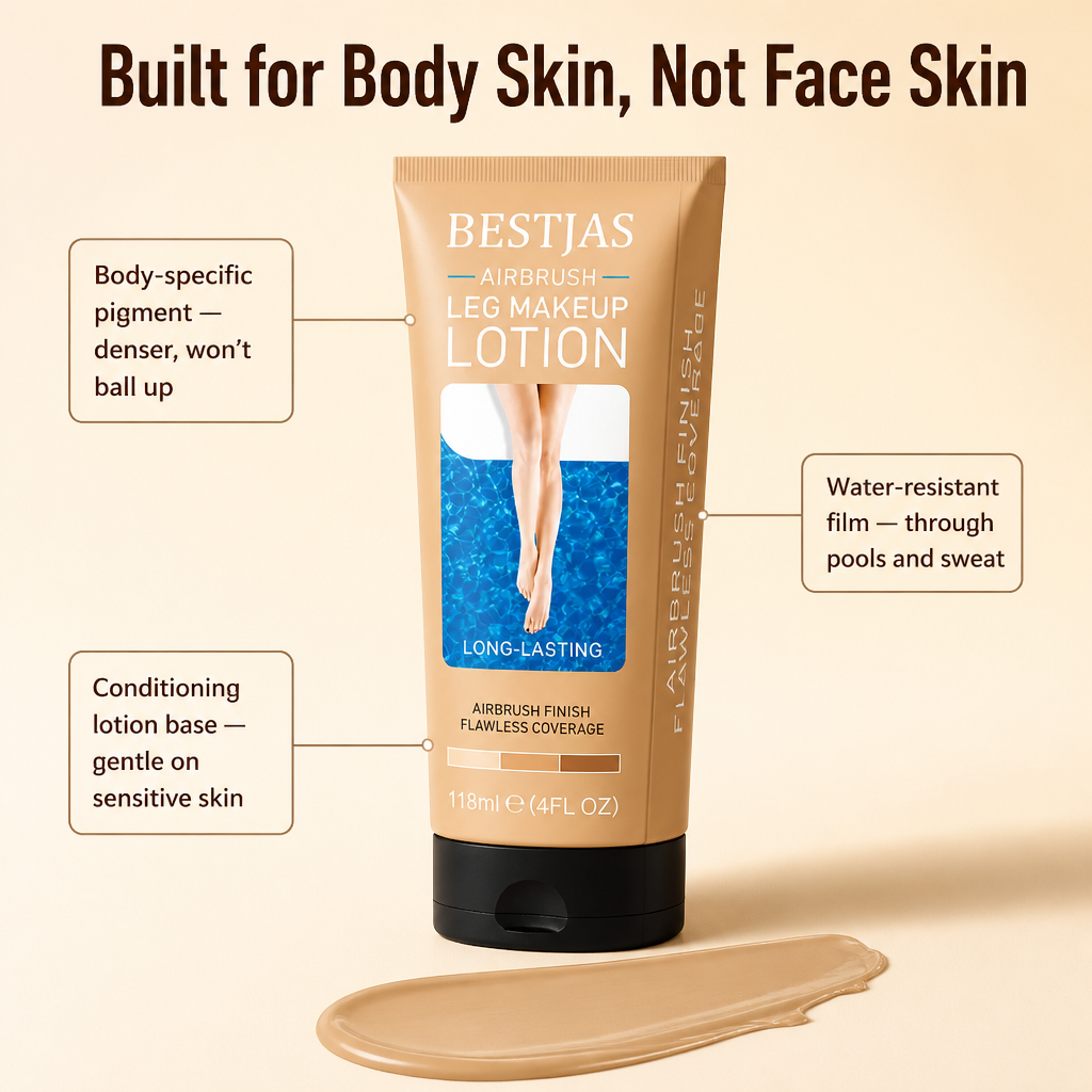 RadiantaCover™ — Paint on Holiday Legs in 60 Seconds, Ditch the Self-Tanner