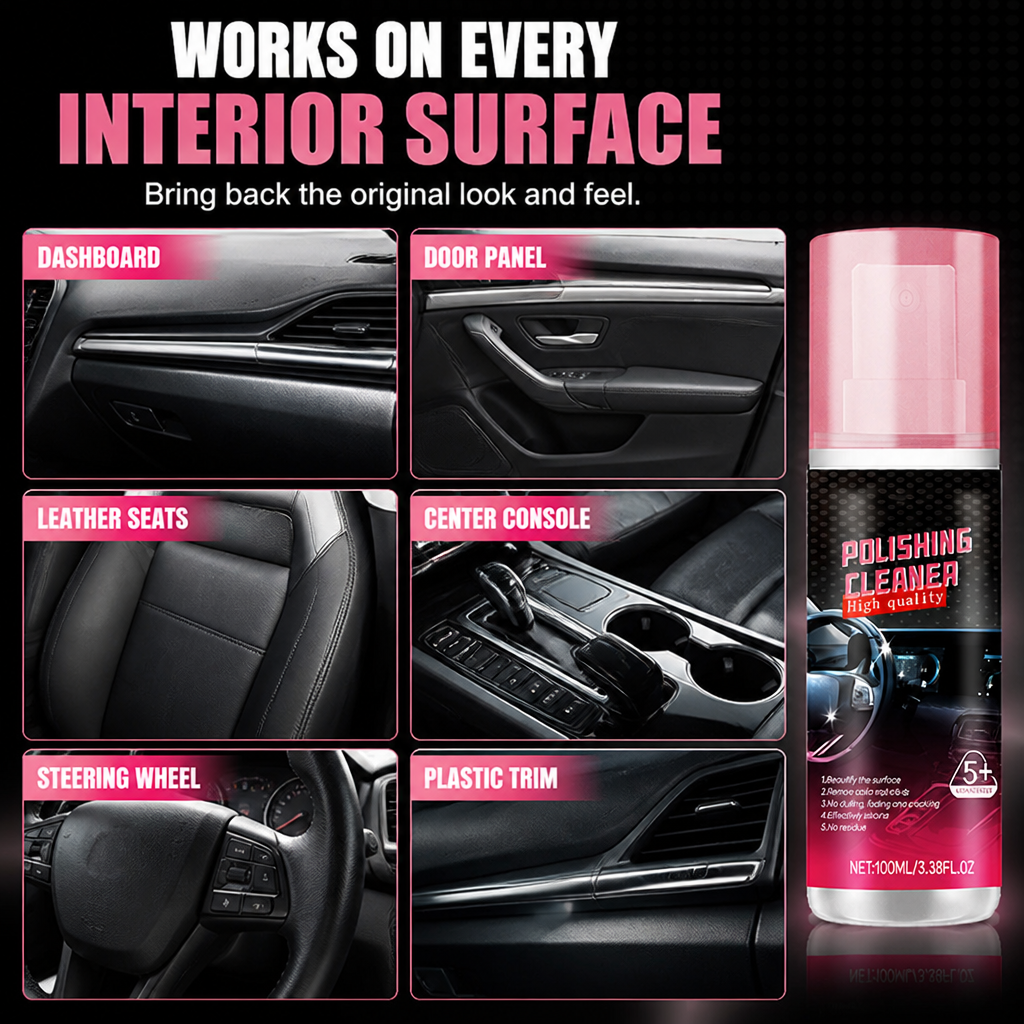 VeluraShield™ — Deep-Clean, Restore & Shield Your Car's Interior in One Wipe