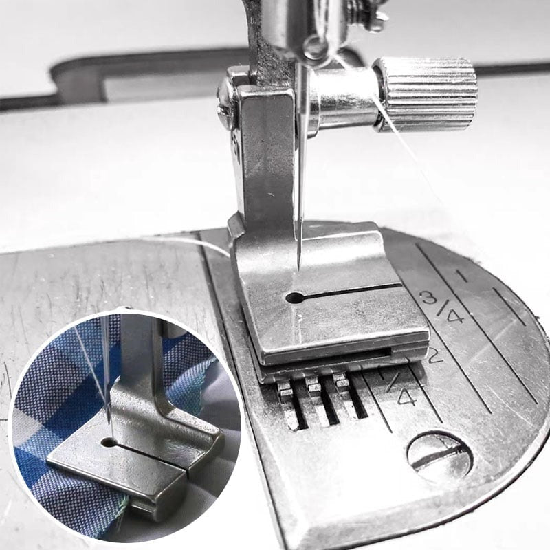 Piping Presser Foot for Sewing Machine – Accurate Pleats and Ruffles