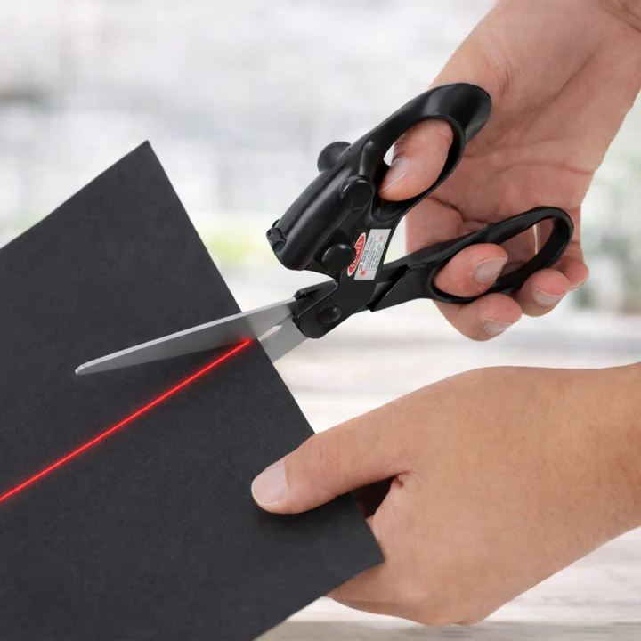 Laser Guide Fabric Scissors – Clean Cuts Without Leaving Marks
