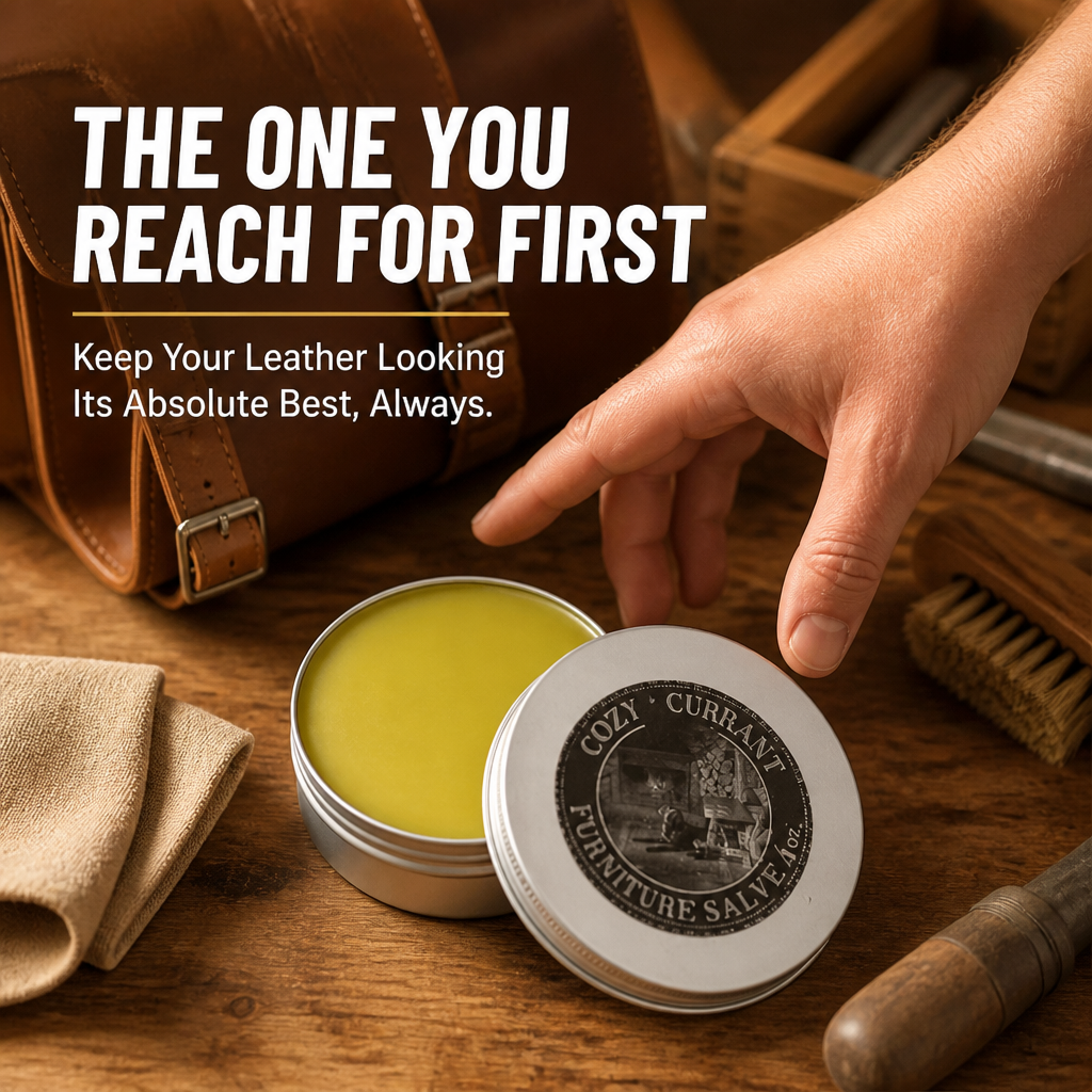 LeatherLuxe™ Restoration Paste — Bring Your Leather Back to Rich, Flawless Perfection Without the Mess or Stress