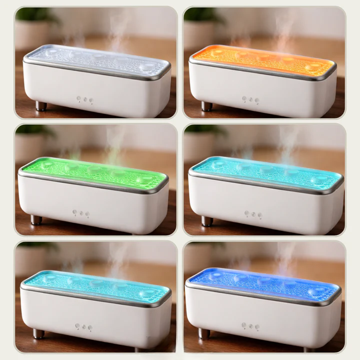 LED Light Aroma Diffuser with Jellyfish Mist Feature