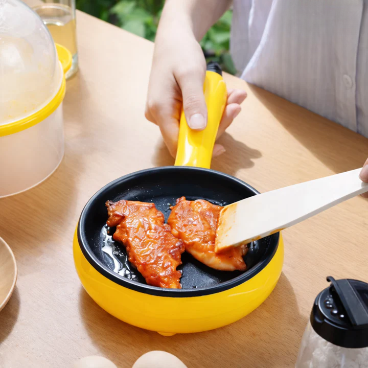 Compact Electric Frying Pan – Non-stick Design with Auto Shut-off