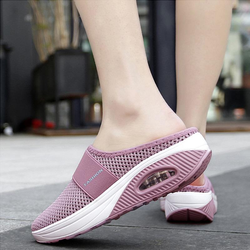 Lightweight Comfort Sandals for Sensitive Feet – Breathable Orthopedic Slippers with Air Cushion Sole