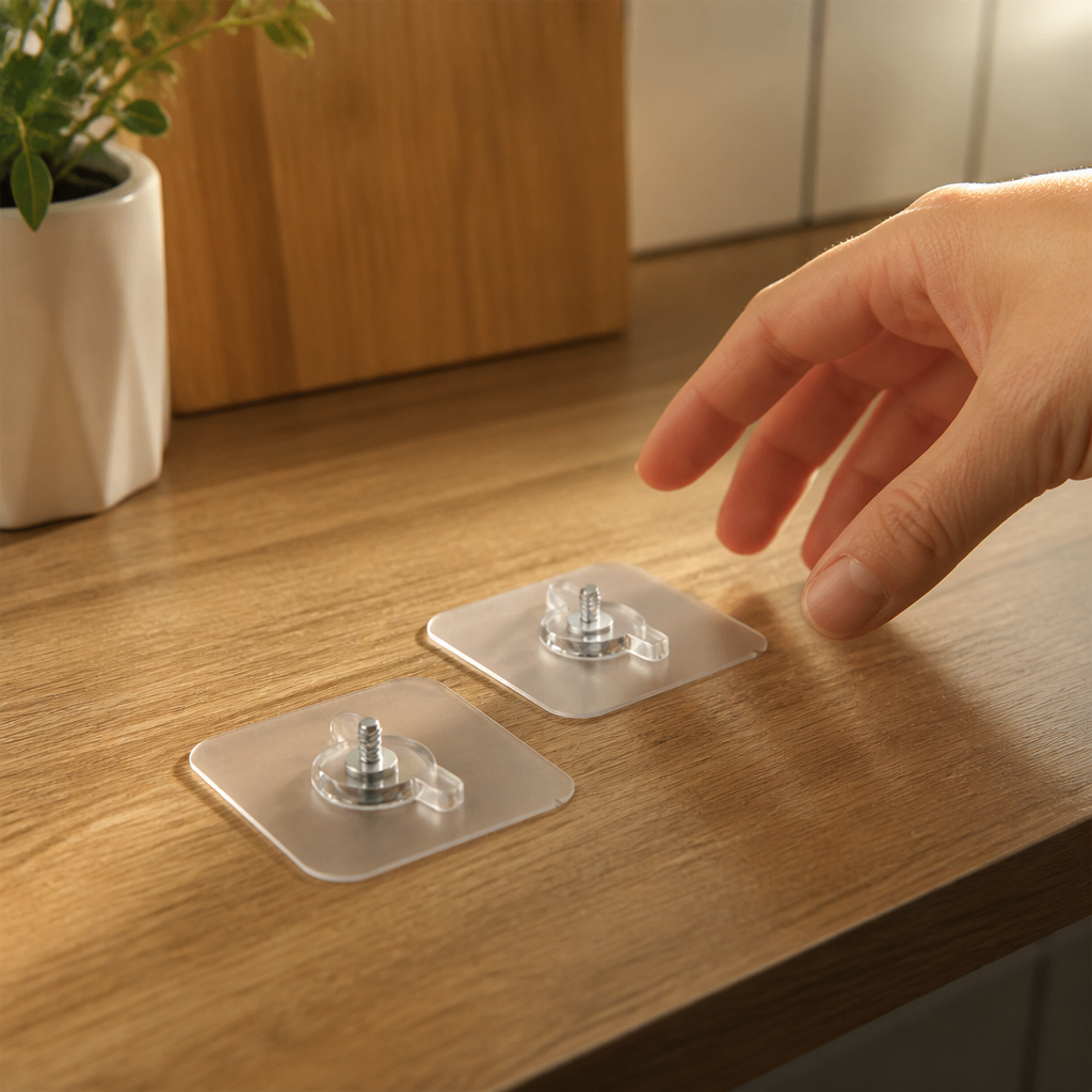 ClearBridge™ ClearMount — Effortless, Invisible Strength That Keeps Your Walls Flawless and Your Home Organized