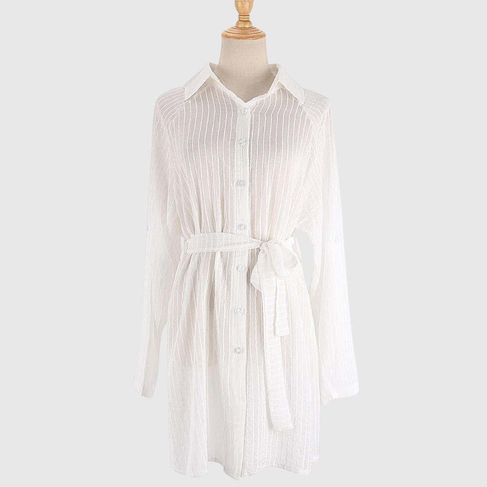 Stylish Beach Cover-Up Shirt for Casual Summer Outings
