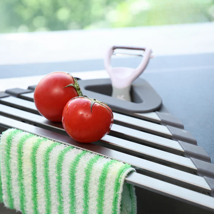 Kitchen Corner Organizer with Direct Sink Water Flow