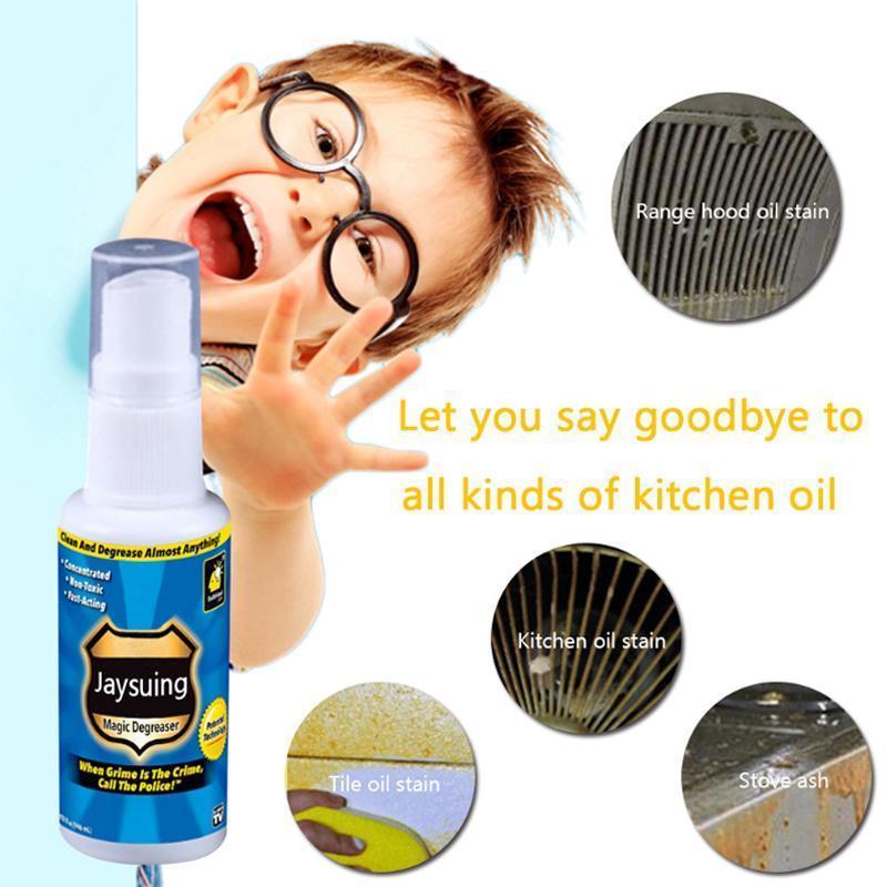 Citrus-Based Degreaser Spray for Kitchen, Glass, and Leather – Quick No-Rinse Solution