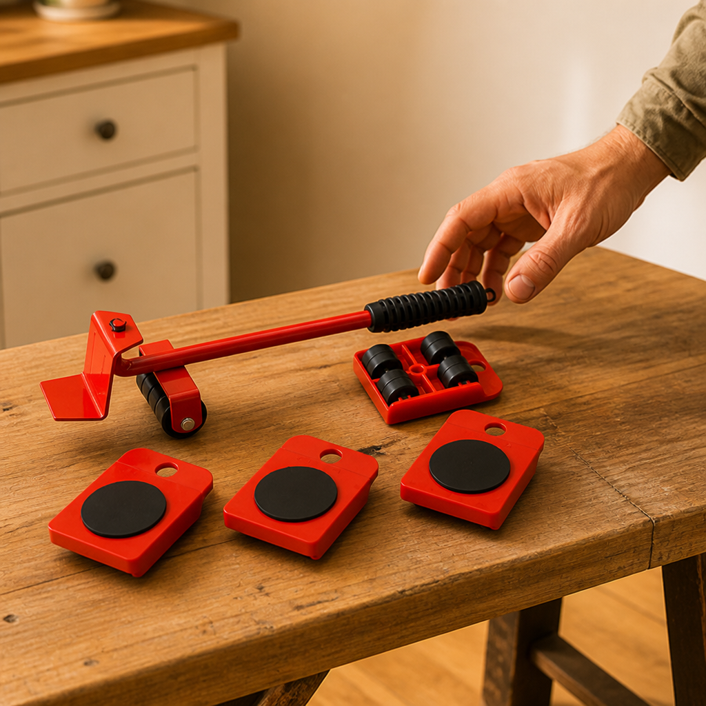 GlideLift™ — Take Control and Move Heavy Furniture Without the Strain or Stress