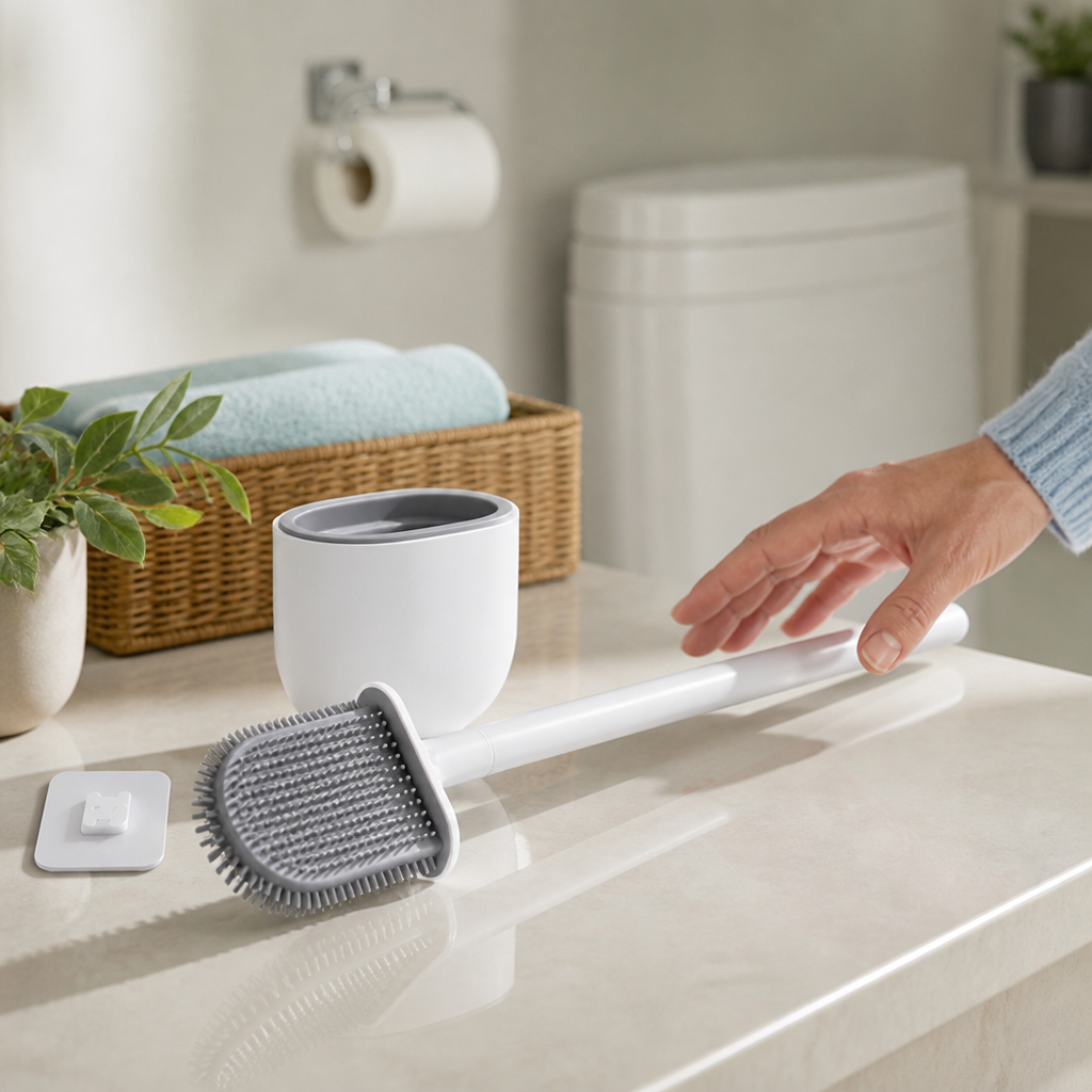 LumaSweep™ — Effortless Deep Cleaning That Keeps Your Bathroom Fresh and Pristine
