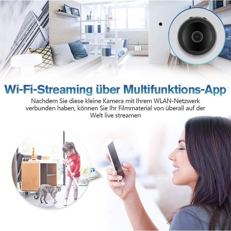 WiFi Mini Camera with Night Vision and Magnetic Mount