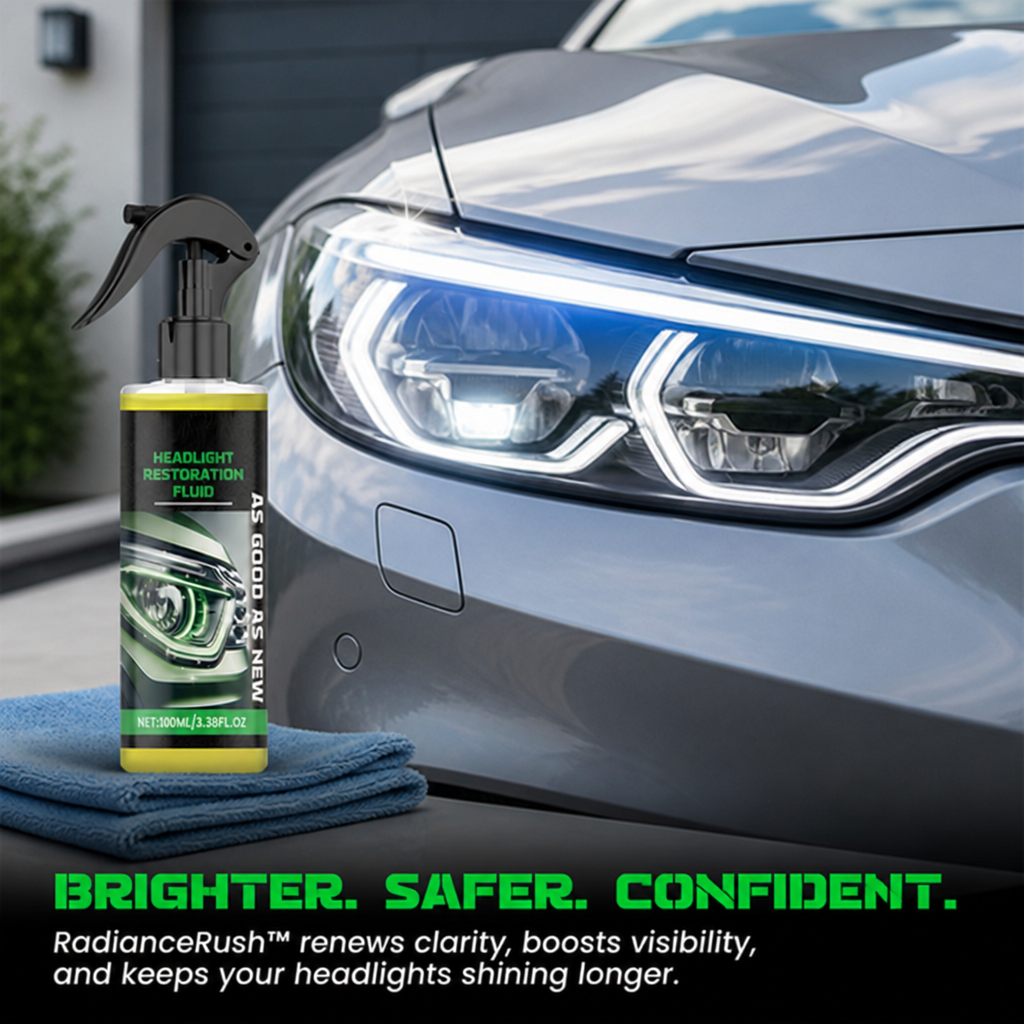 RadianceRush™ — Restore Stunning Headlights That Command Safety and Confidence Every Night