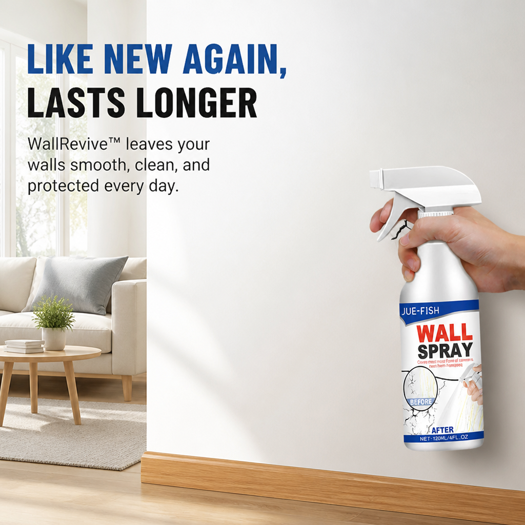 WallRevive™ — Effortless Wall Renewal That Keeps Your Home Spotless and Stunning