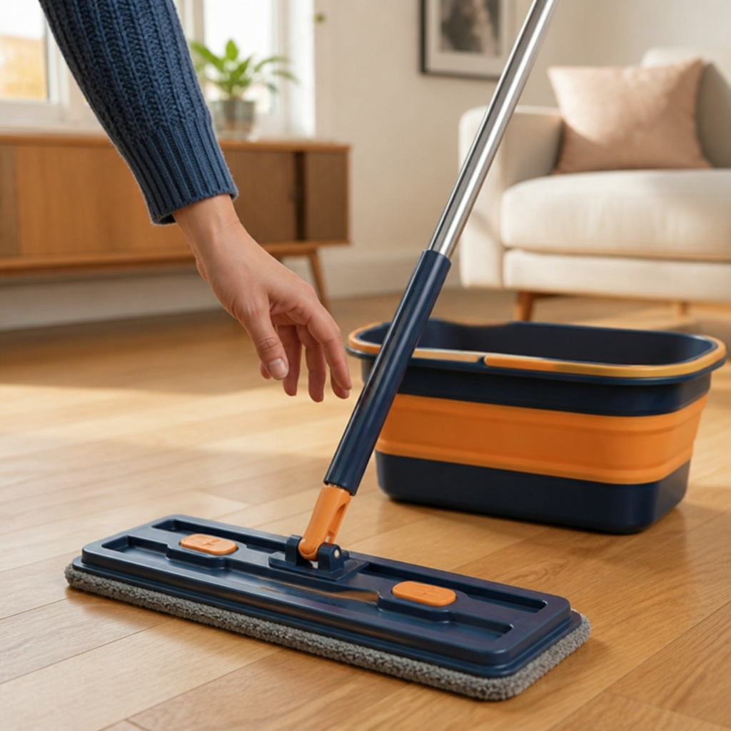 MiraSpin™ — Effortless Wringing for Faster, Spotless Floors You’ll Love