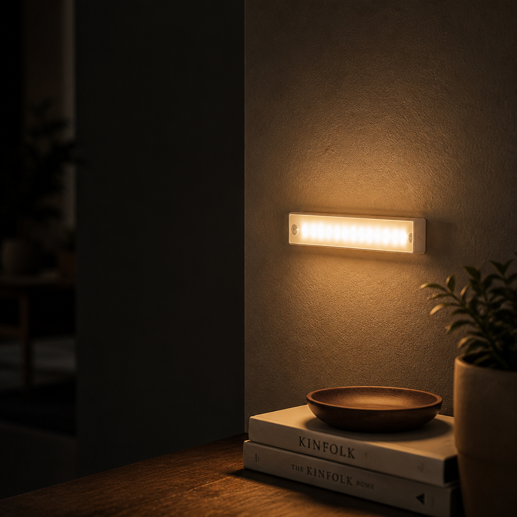 HaloLume™ — Glide Through Darkness with Soothing, Hands-Free Safety Light