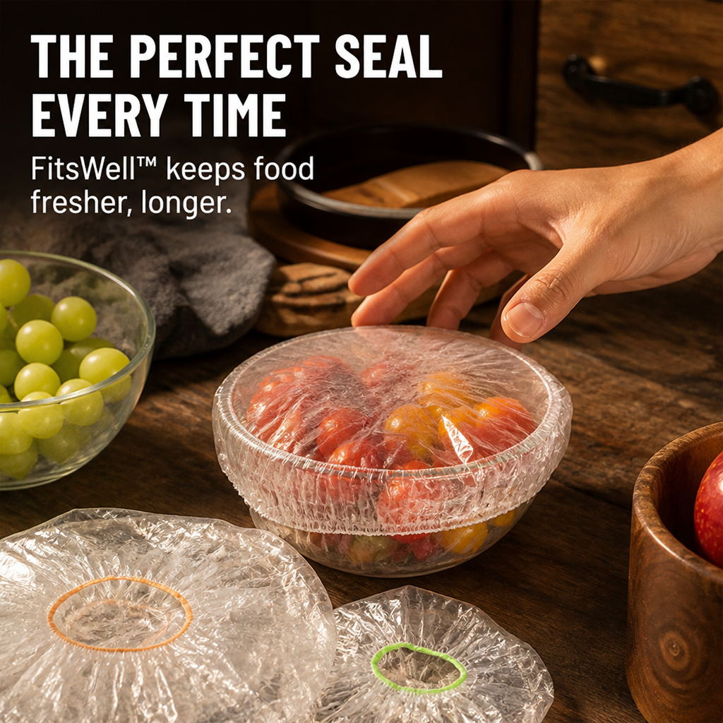 FitsWell™ — Seal in Freshness, Crush Food Waste, and Enjoy Every Bite Like New
