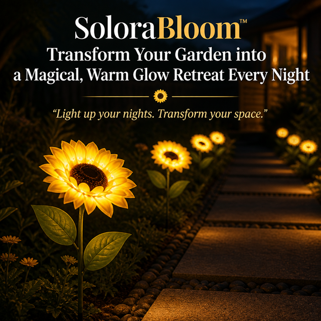 SoloraBloom™ — Transform Your Garden into a Magical, Warm Glow Retreat Every Night