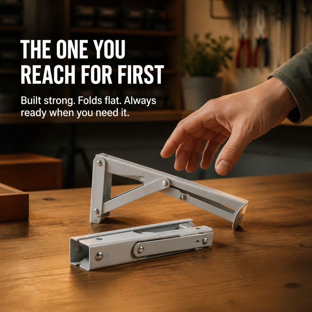 SpaceFlex™ — Fold Away Your Shelves and Take Back Every Inch of Floor Space