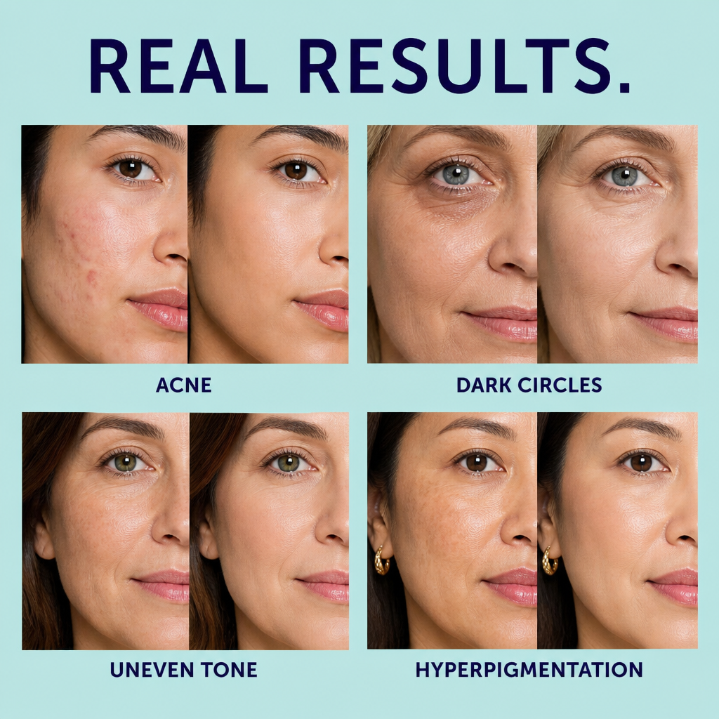 LumaSheer™ — Conceal Spider Veins, Scars & Dark Spots With One 12-Hour Swipe
