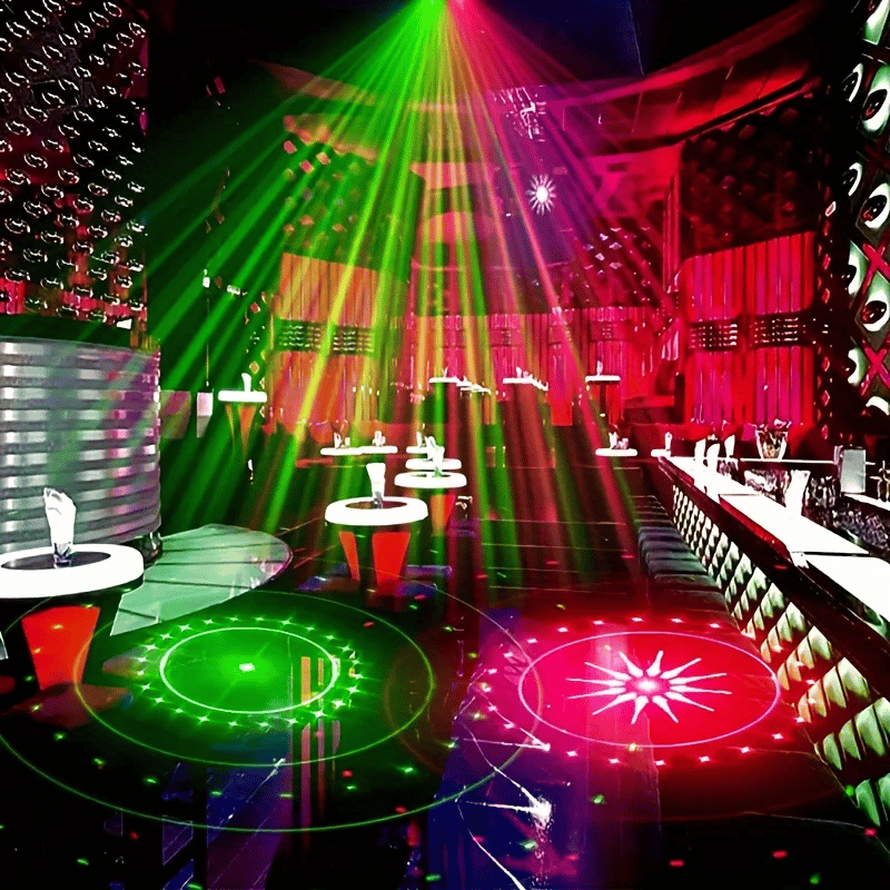 Remote-Controlled Laser Lighting for Parties with Music Sync