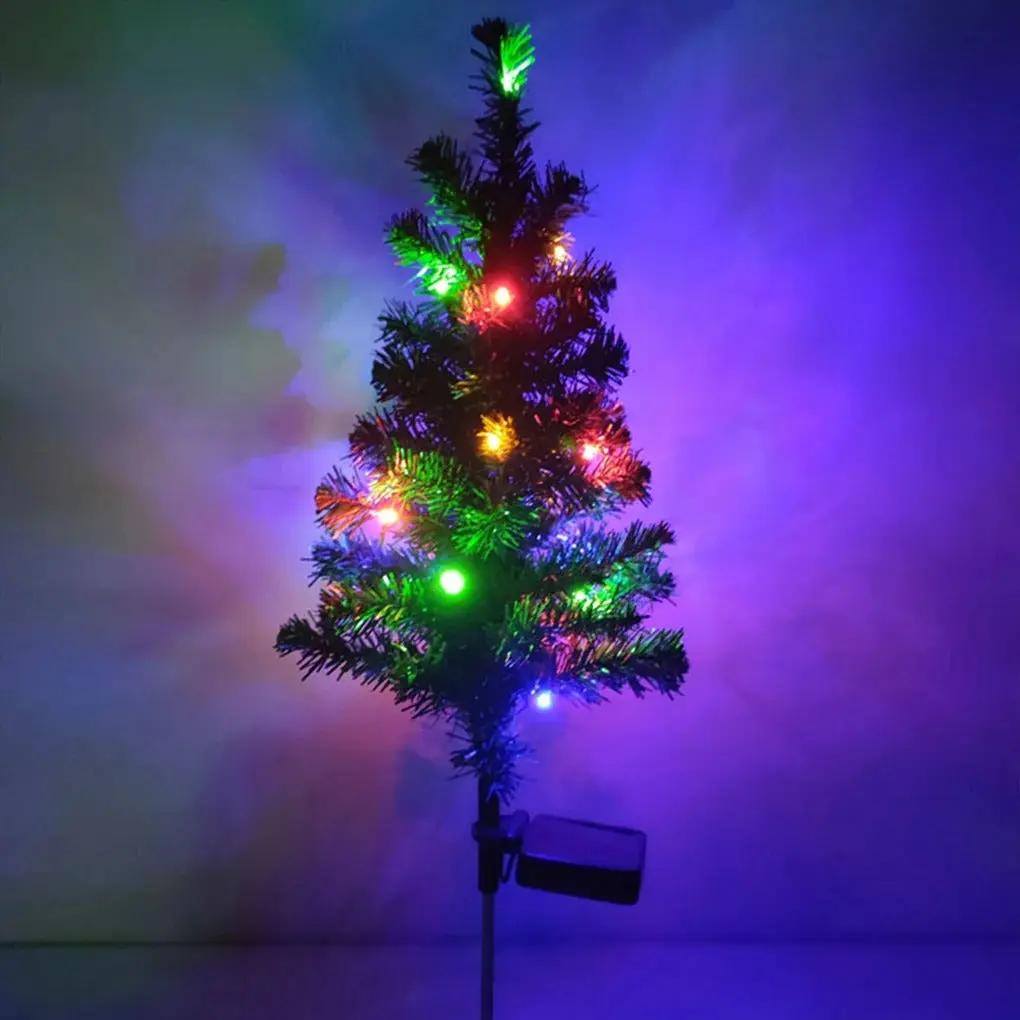 Weather-Resistant Solar Christmas Tree — Dazzlingly Beautiful for Snowy Winter Days