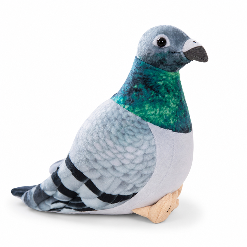 Soft PP Cotton-Filled Pigeon Plush Toy (20 cm)