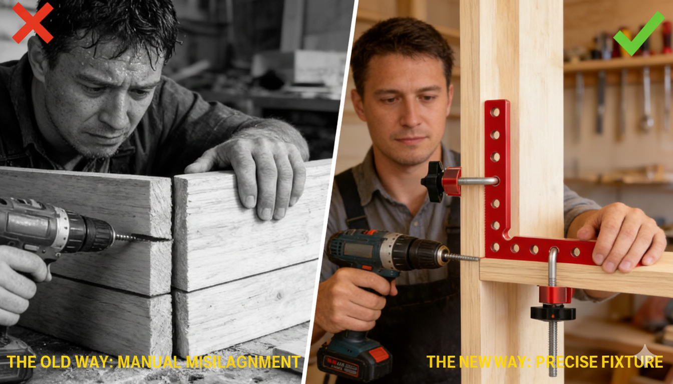 ForgeSquare™ — Nail Flawless 90° Joints That Make Every Project Legendary
