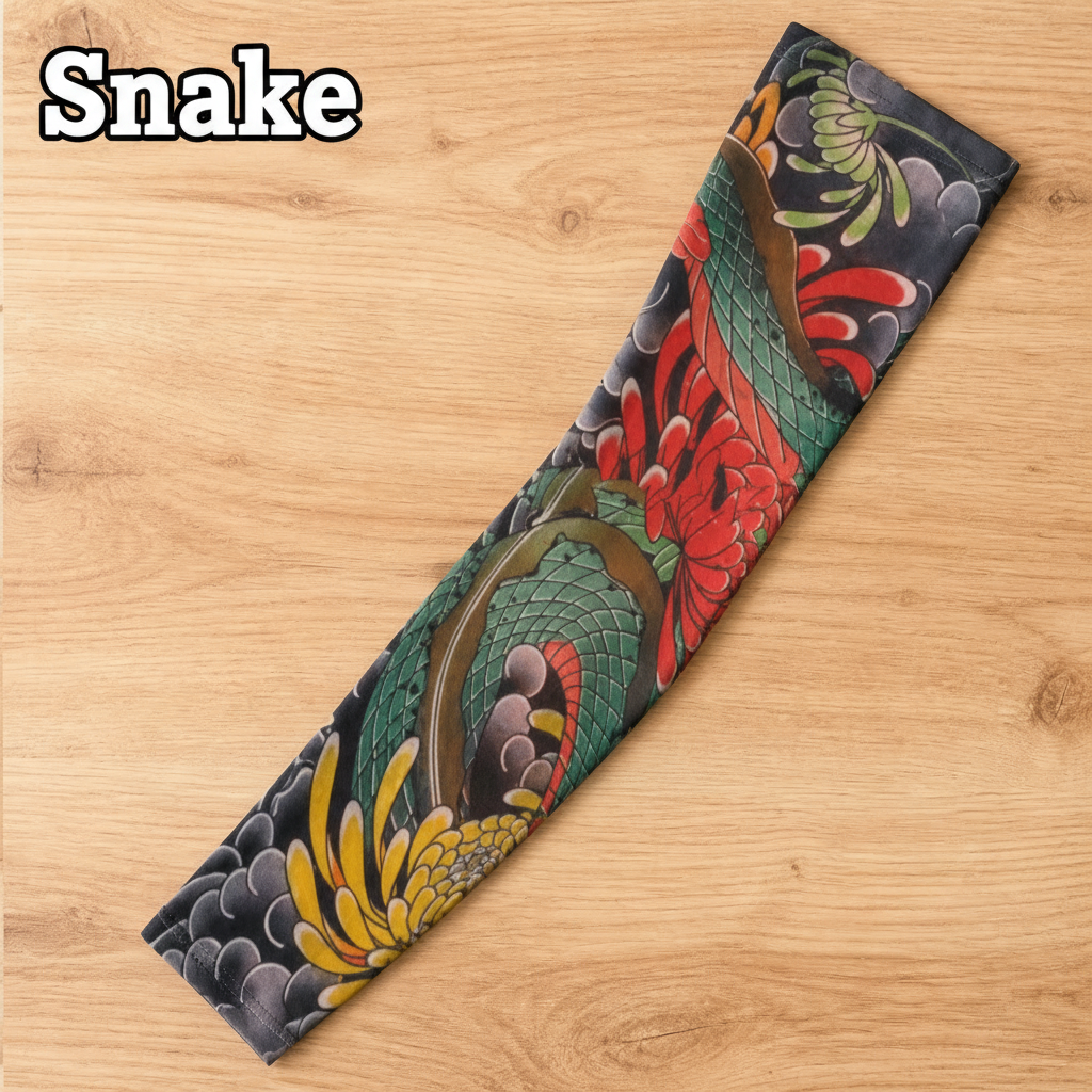 SlipSkin™ — Flaunt Fierce Tattoo Style with All-Day Sun Armor