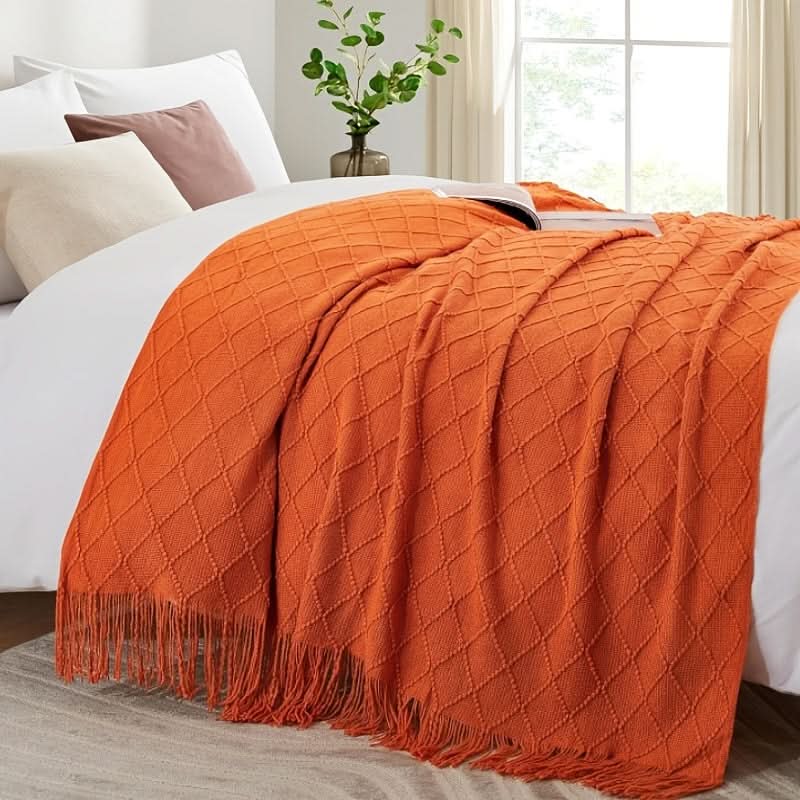 Bohemian Style Decorative Throw Blanket