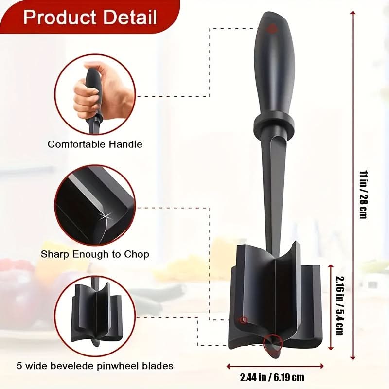 Ground Meat Chopper – Kitchen Tool for Easy Mixing