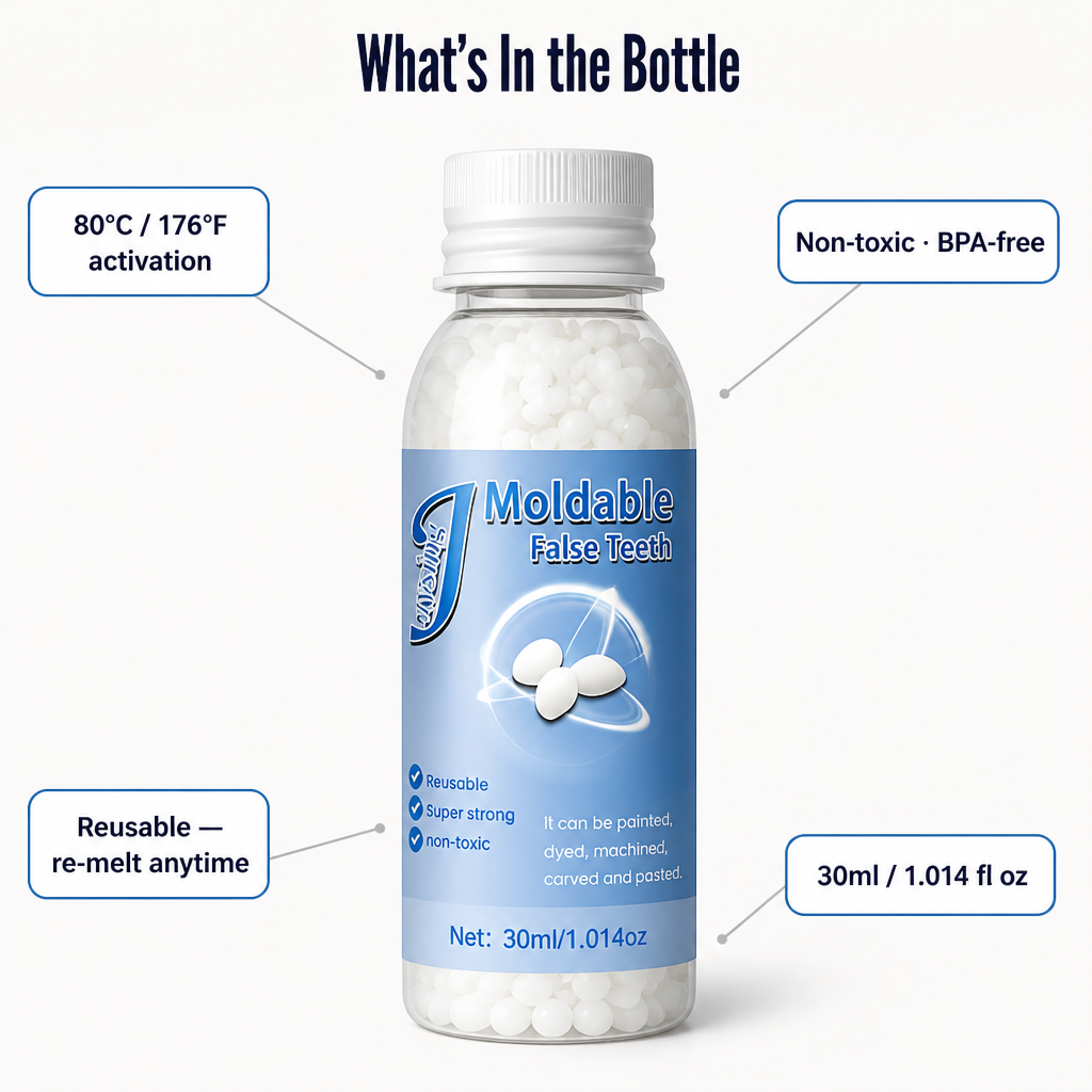 BrightFix™ — Restore a Chipped or Lost Tooth Yourself in Minutes