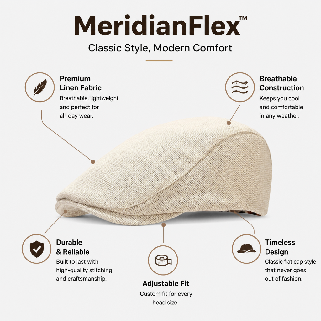 MeridianFlex™ — Command Instant Confidence with Every Wear
