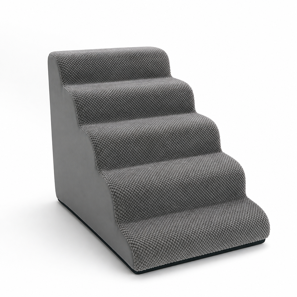 Non-Slip Cushioned Pet Stairs (Removable Washable Cover)