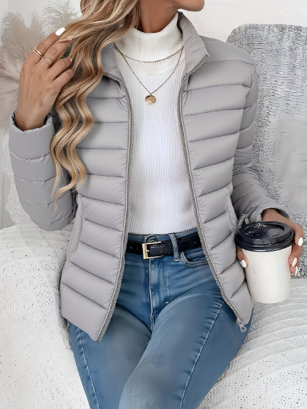 AeroTherm™ Quilted Jacket — Stay Warm, Dry, and Confident Without the Bulk