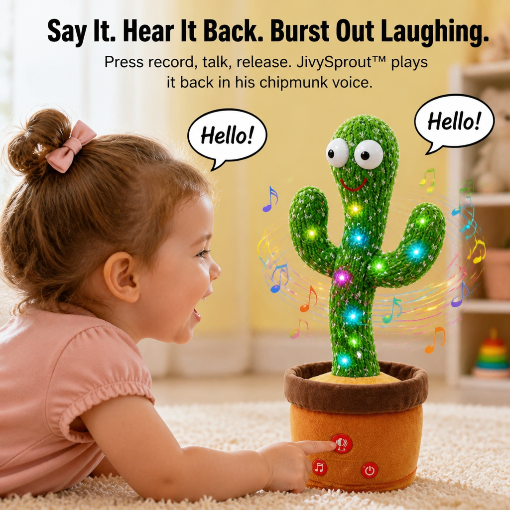 JivySprout™ — Help Your Toddler Chat, Groove, and Escape the Screen