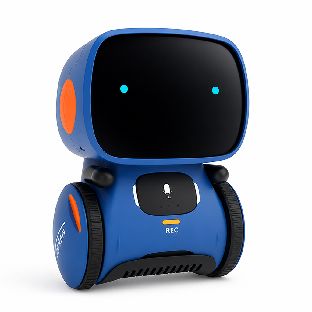Interactive Voice-Responsive USB-Rechargeable Talking Robot Toy