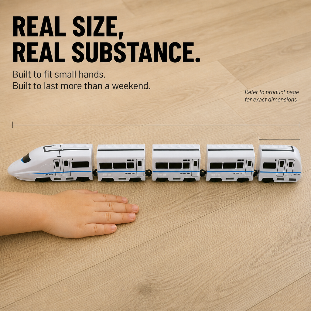 TrackMaster™ — Bypass the Tracks and Launch a Curving Bullet Train Anywhere