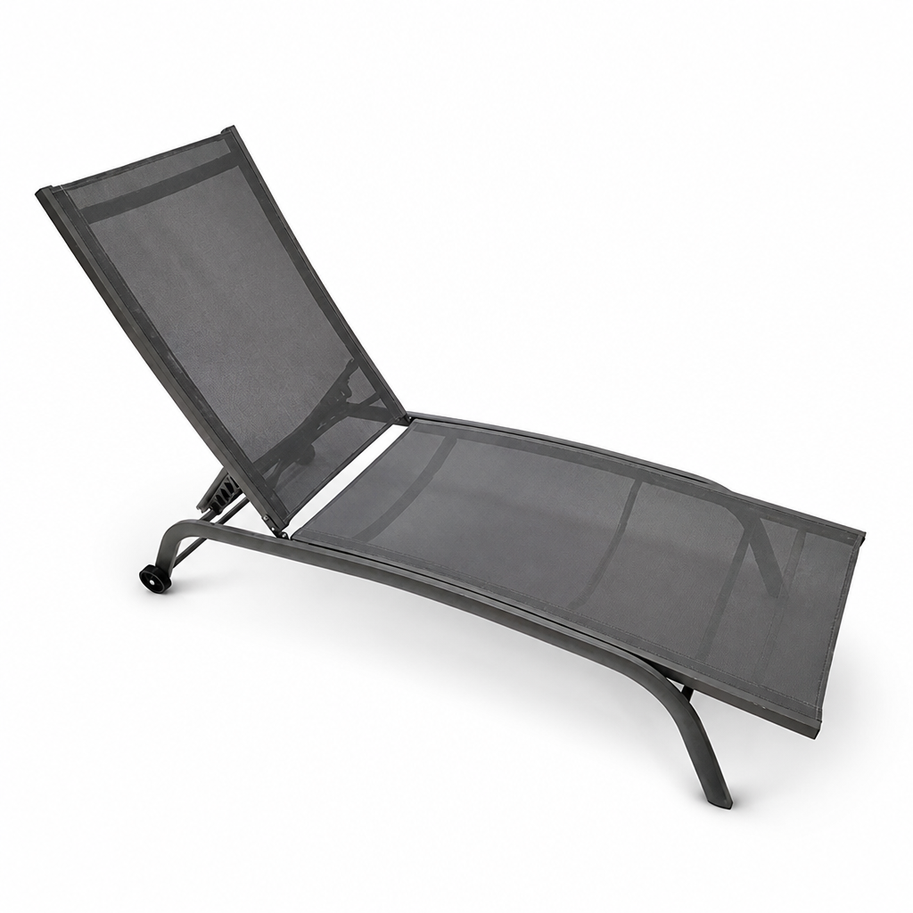 Ergonomic Adjustable Outdoor Recliner (UV-Resistant Fabric)