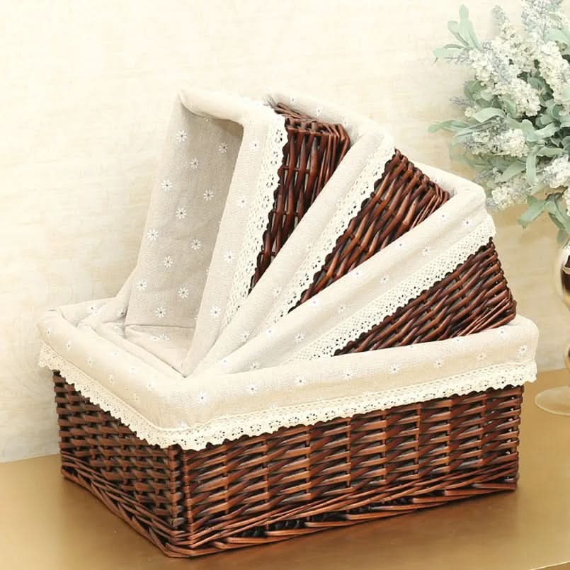 Handcrafted Storage Basket Organizer