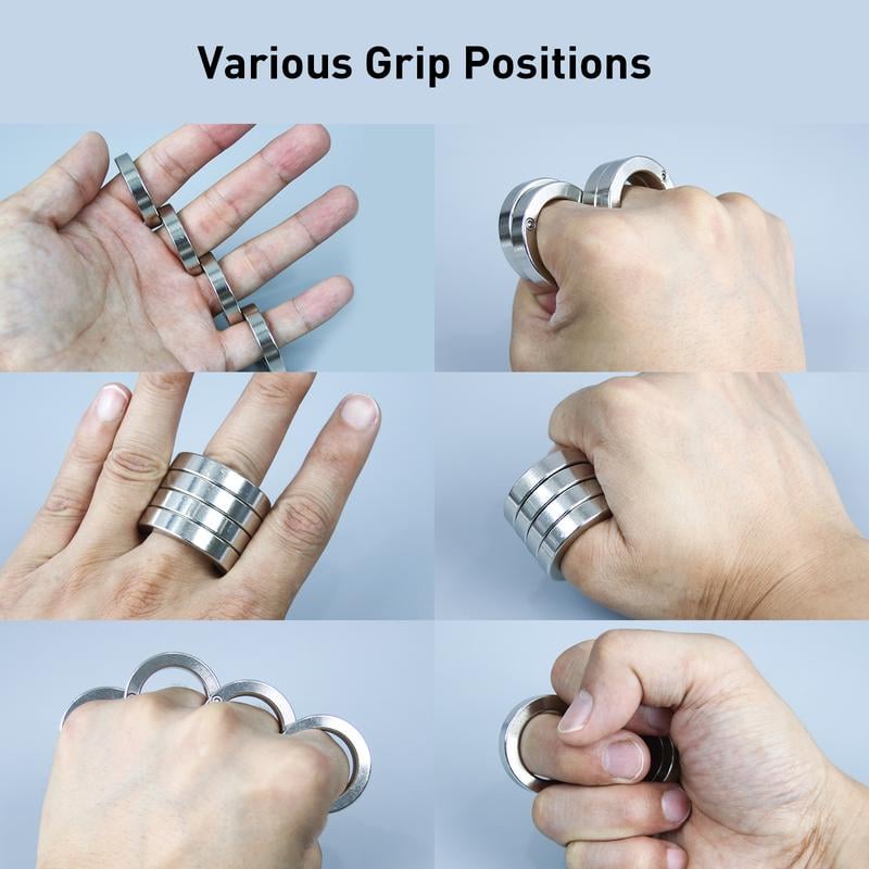 Silent Operation Folding Ring with Metal Structure and Touch Feedback