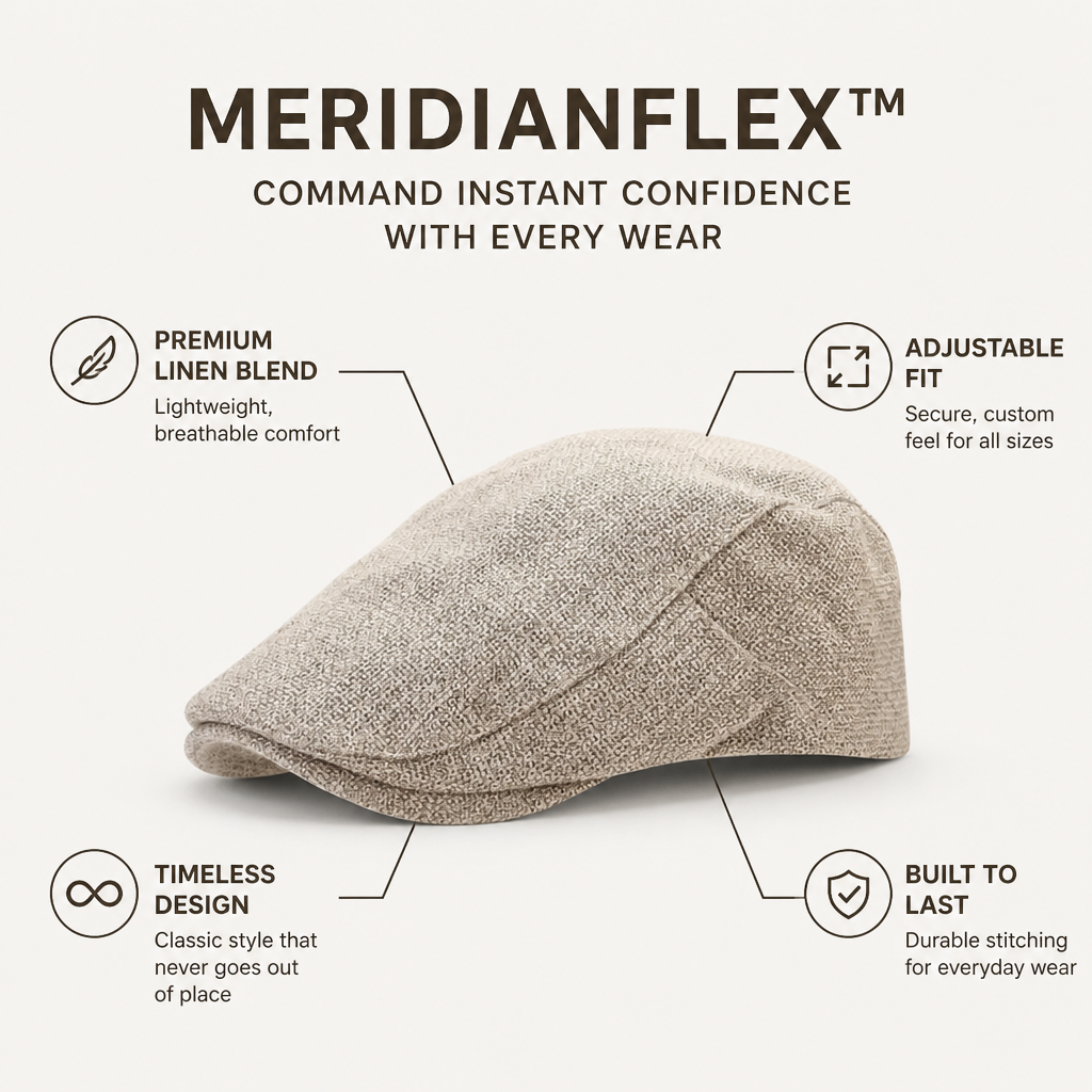 MeridianFlex™ — Command Instant Confidence with Every Wear