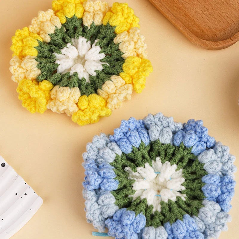 RadiantPetal™ DIY Crochet Kit — Transform Your Table with Handmade Floral Joy and Creative Calm