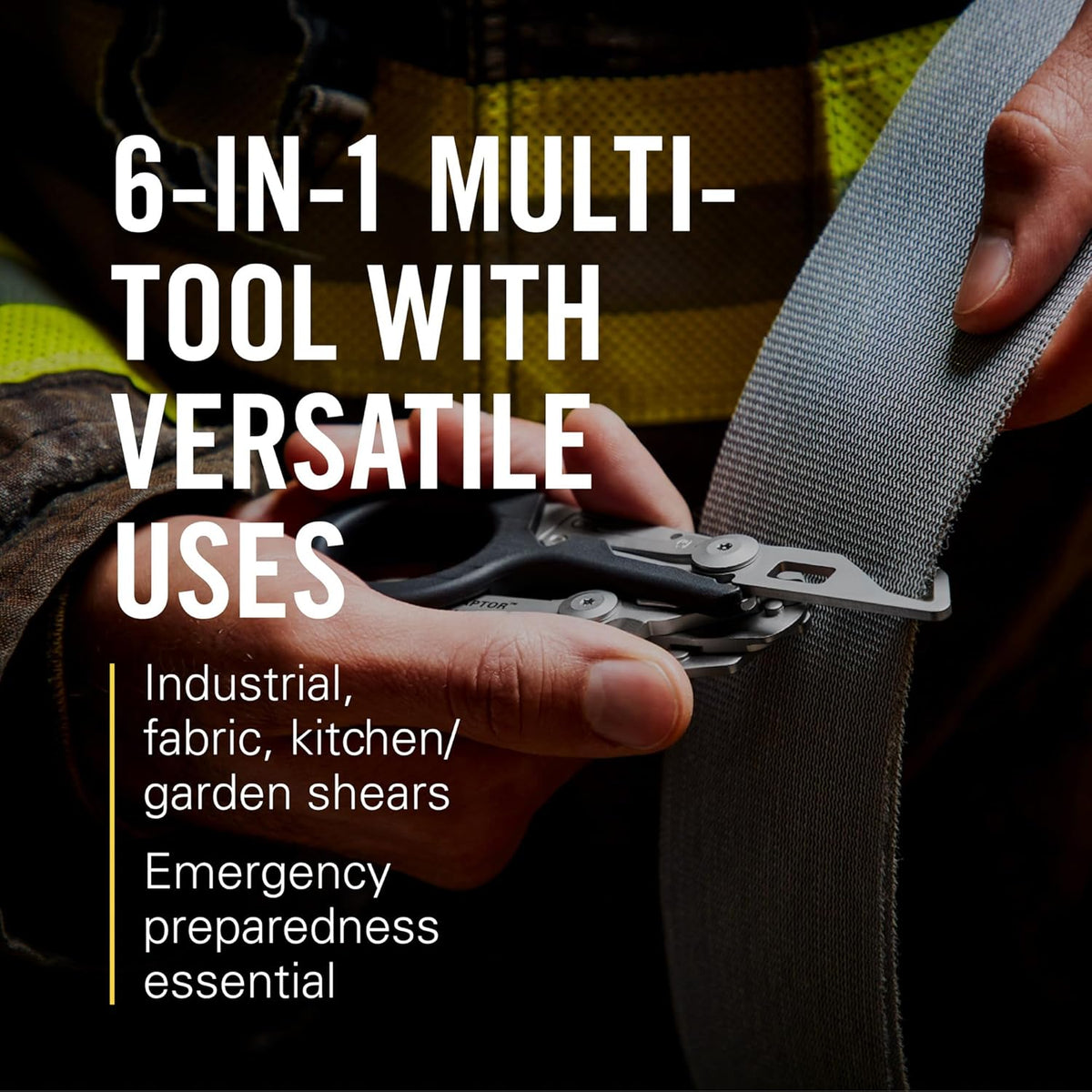 Tactical EMT Multi-Tool with Glass Breaker - 6-in-1 Emergency Shears