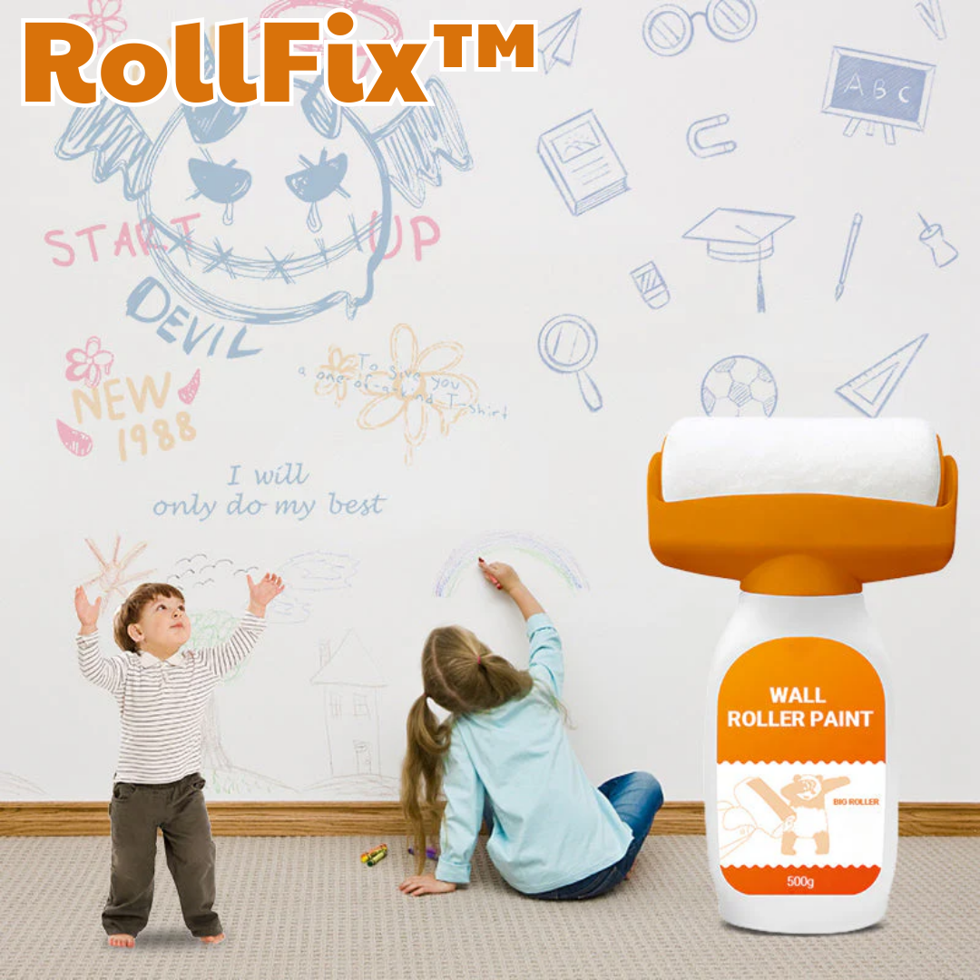 FlawlessRoll™ — Instantly Restore Your Walls to Perfect, Picture-Ready Beauty